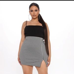 Fashion Nova mini skirt